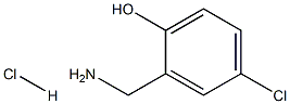 5-CHLORO-2-HYDROXYBENZYLAMINE Hydrochloride Struktur