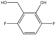 3,6-DIFLUORO-2-HYDROXYBENZYL ALCOHOL Struktur