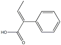 2-PHENYLCROTONIC ACID Struktur