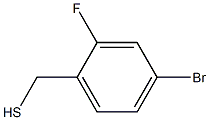 4-BROMO-2-FLUOROBENZYL MERCAPTAN 97% Struktur