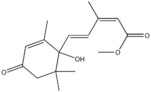 ()-CIS,TRANS-ABSCISIC ACID METHYL ESTER 98% (HPLC) Struktur