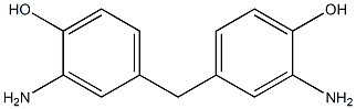 2-AMINO-4-(3-AMINO-4-HYDROXYBENZYL)PHENOL Struktur