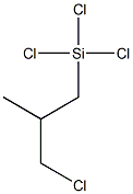 2-(CHLOROMETHYL)PROPYLTRICHLOROSILANE Struktur