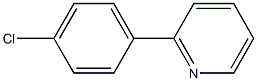 2-(4-CHLOROPHENYL)PYRIDINE 96% Struktur