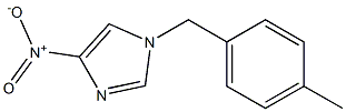 1-(4-METHYLBENZYL)-4-NITRO-1H-IMIDAZOLE Struktur