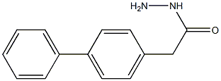 2-(1,1''-BIPHENYL-4-YL)ACETOHYDRAZIDE Struktur