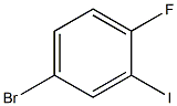 4-BROMO-1-FLUORO-2-IODOBENZENE 99% Struktur