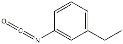 1-ETHYL-3-ISOCYANATOBENZENE Struktur