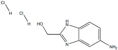 (5-AMINO-1H-BENZOIMIDAZOL-2-YL)-METHANOLDIHYDOCHLORIDE Struktur