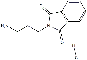 2-(3-AMINOPROPYL)ISOINDOLINE-1,3-DIONE HYDROCHLORIDE Struktur