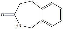 1,2,4,5-Tetrahydrobenzo[c]azepin-3-one Struktur