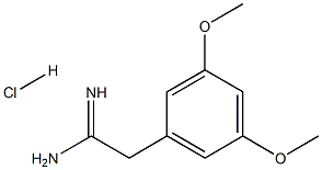 2-(3,5-Dimethoxy-phenyl)-acetamidine HCl Struktur