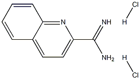 Quinoline-2-carboxamidine 2HCl Struktur