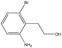 2-(2-AMINO-6-BROMOPHENYL)ETHANOL Struktur