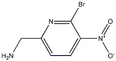 6-AMINOMETHYL-2-BROMO-3-NITRO-PYRIDINE Struktur