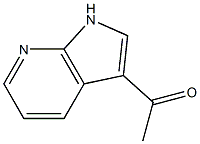 3-ACETYL-7-AZAINDOLE Struktur