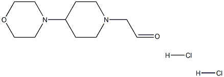 4-MORPHOLINO-N-OXOETHYL-PIPERDINEDIHYDROCHLORIDE Struktur