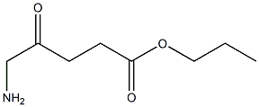 5-AMINOLEVULINIC ACID PROPYL ESTER Struktur