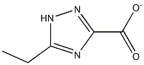 ETHYL-1,2,4-TRIAZOLE-3-CARBOXYLATE Struktur