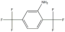 2,5-Bis(trilfuoromethyl)aniline Struktur