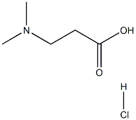 N,N-Dimethyamino Propionic acid HCL Struktur