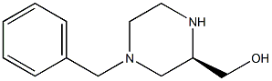 (R)-(4-benzylpiperazin-2-yl)methanol Struktur