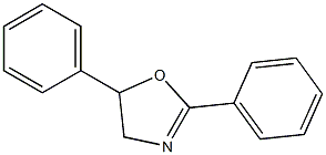 2,5-Diphenyl-4,5-Dihydro-1,3-Oxazole Struktur