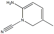 2-AMINO-5-METHYL-1-PYRIDINECARBONITRILE Struktur