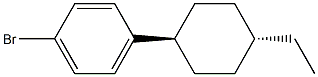 4-TRANS(4-CTHYL CYCLOHEXYL)BROMOBENZENE Struktur