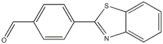 2-(4-FORMYLPHENYL)-BENZOTHIAZOLE Struktur