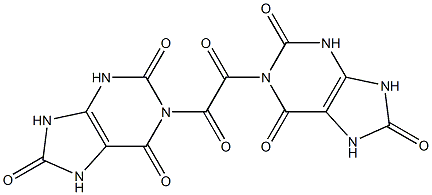 OXALYLBIS(URIC ACID) Struktur