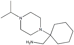 1-[1-(4-ISOPROPYLPIPERAZIN-1-YL)CYCLOHEXYL]METHANAMINE Struktur