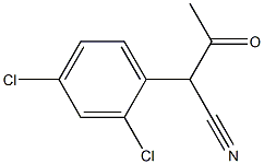 2-(2,4-DICHLOROPHENYL)-3-OXOBUTANENITRILE Struktur