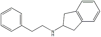 N-(2-PHENYLETHYL)INDAN-2-AMINE Struktur