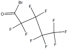 Perfluoropentanoyl bromide Struktur