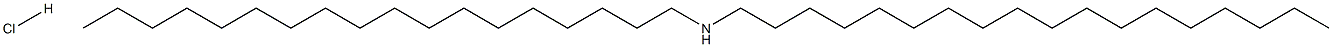 N-octadecyloctadecan-1-amine hydrochloride Struktur