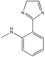 N1-methyl-2-(4H-imidazol-2-yl)aniline Struktur