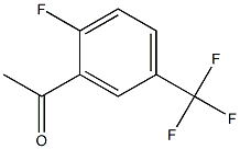 1-[2-fluoro-5-(trifluoromethyl)phenyl]ethan-1-one Struktur