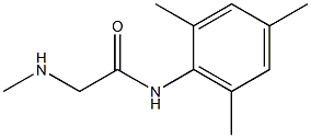 N-mesityl-2-(methylamino)acetamide Struktur