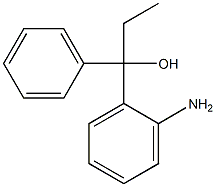 1-(2-aminophenyl)-1-phenylpropan-1-ol Struktur