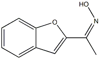 1-benzo[b]furan-2-ylethan-1-one oxime Struktur