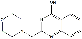 2-(morpholinomethyl)quinazolin-4-ol Struktur