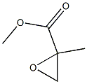 methyl 2-methyloxirane-2-carboxylate Struktur