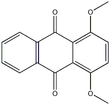 1,4-dimethoxy-9,10-dihydroanthracene-9,10-dione Struktur