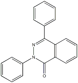 2,4-diphenyl-1,2-dihydrophthalazin-1-one Struktur