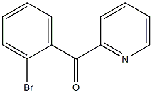 (2-bromophenyl)(pyridin-2-yl)methanone Struktur