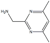 (4,6-dimethylpyrimidin-2-yl)methanamine Struktur