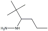 1-(2,2-dimethylhexan-3-yl)hydrazine Struktur