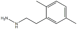 1-(2,5-dimethylphenethyl)hydrazine Struktur