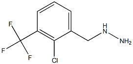 1-(2-chloro-3-(trifluoromethyl)benzyl)hydrazine Struktur